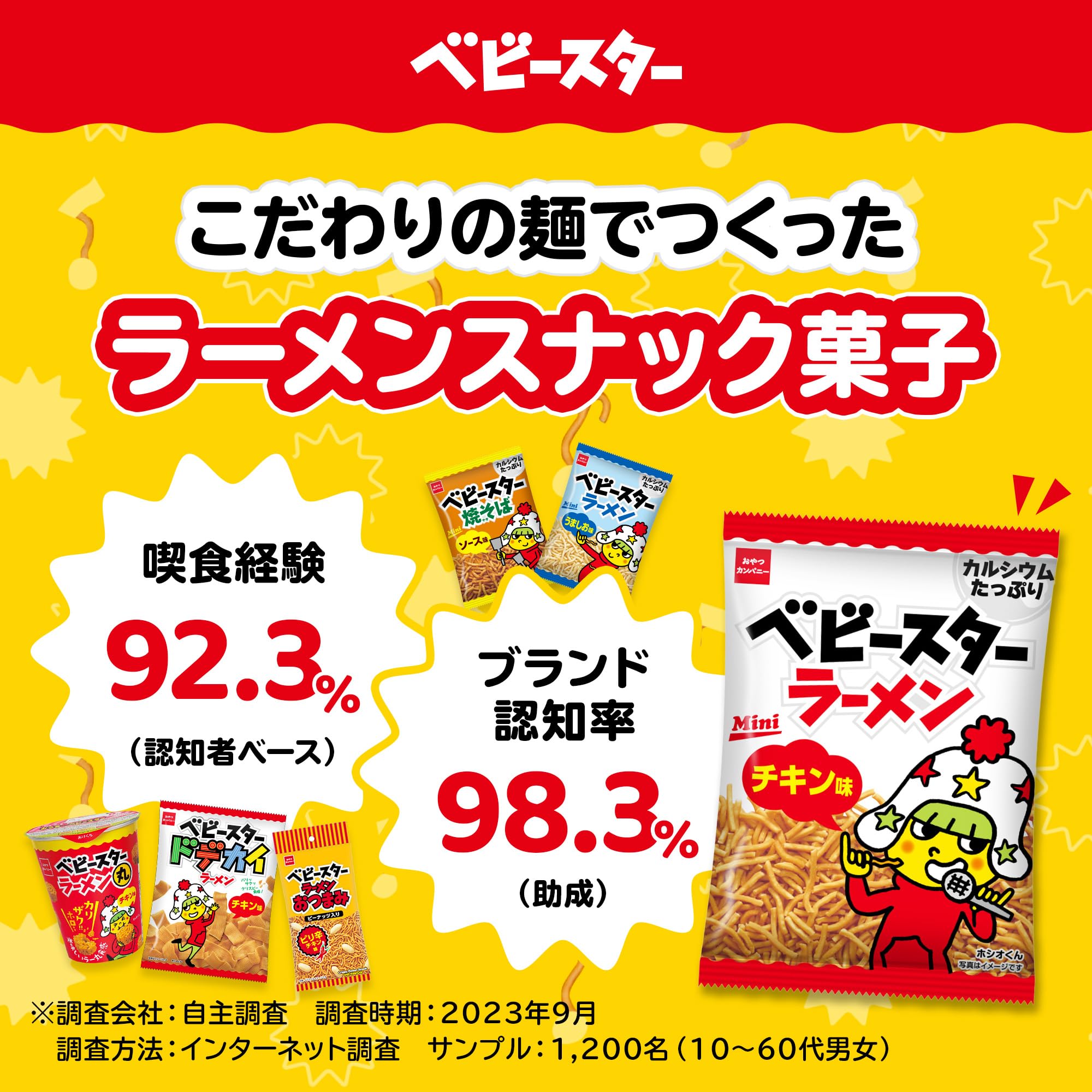 Amazon.co.jp: 【公式】ベビースターラーメン チキン味ミニ 21g×48袋